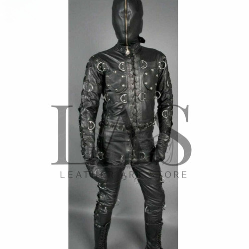 Men real leather bondage - men’s,