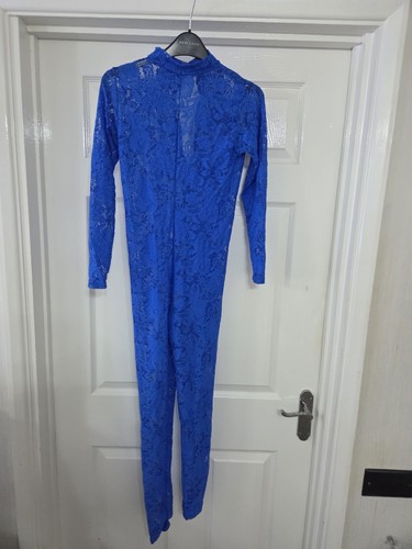 Blue dance leotard catsuit - dance,
