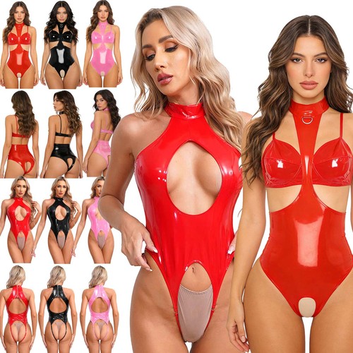Women shiny open - open, chest