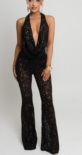 Dressmezee size black lace - black,