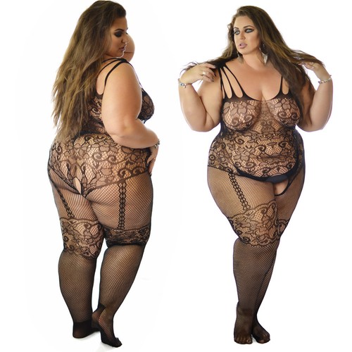 Fishnet bodysuit - 8-30,